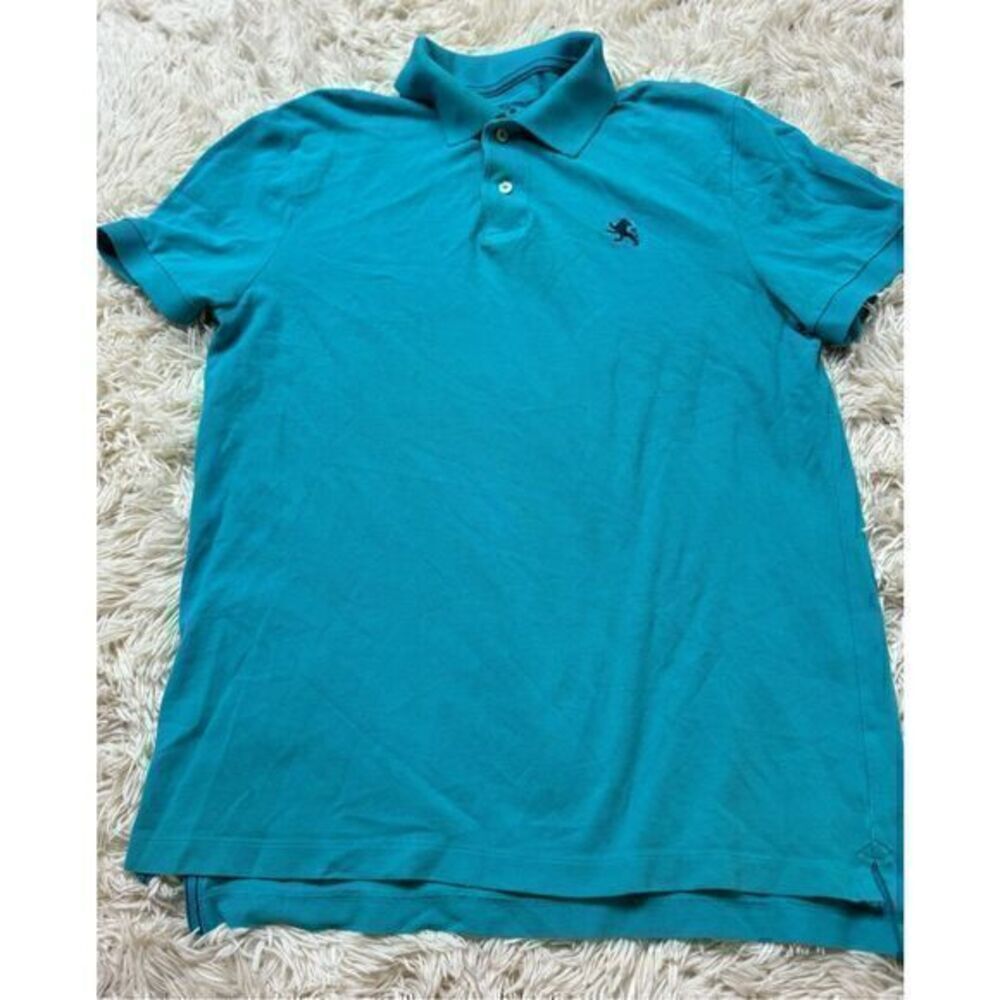 Men’s Turquoise Polo shirt size Medium by Express